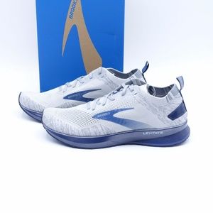NEW Brooks Levitate 4 Running Shoes 110345-1D-008 Grey/Oyster/Blue